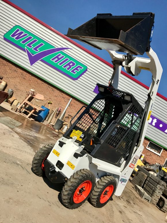 Will Hire Limited plant tool and access hire skidsteer loader bobcat S70 hire